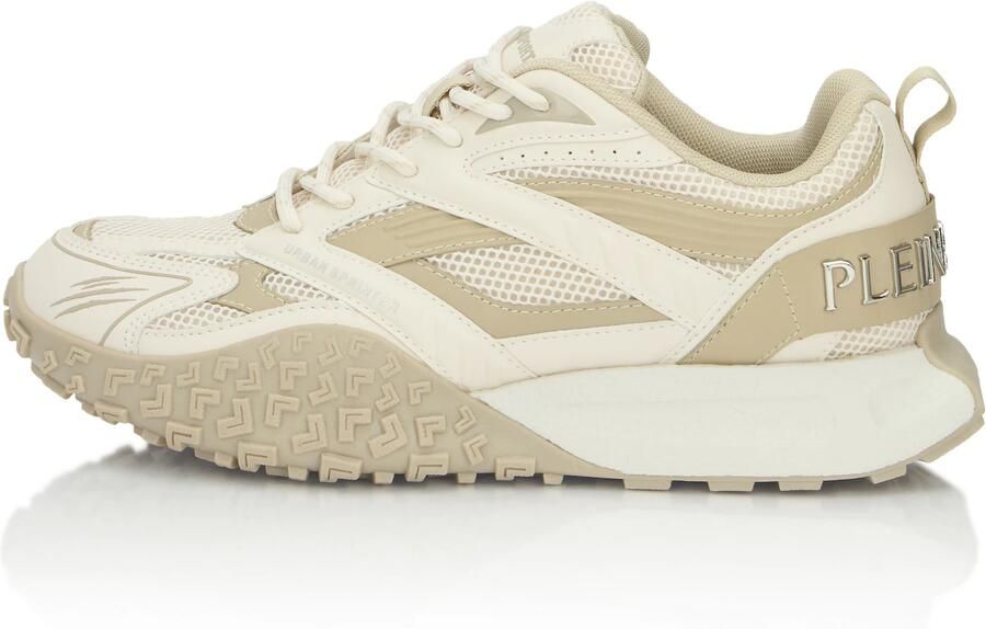 Plein Sport Sneakers laag 'Urban Sprinter' beige donkerbeige