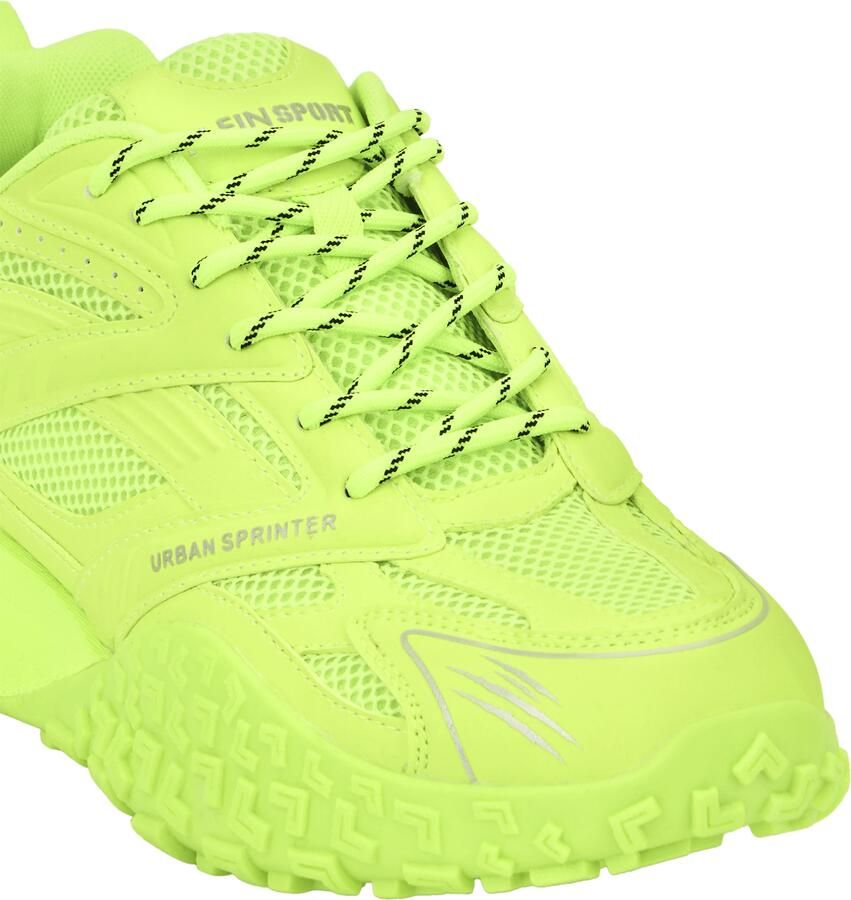 Plein Sport Sneakers laag 'Urban Sprinter' geel - Foto 2