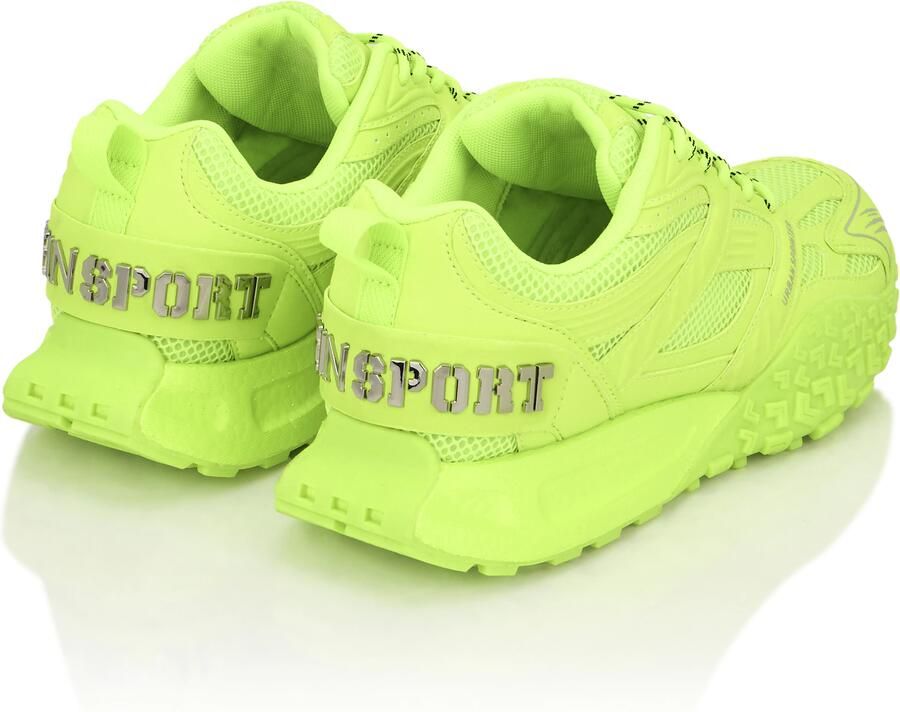 Plein Sport Sneakers laag 'Urban Sprinter' geel - Foto 5