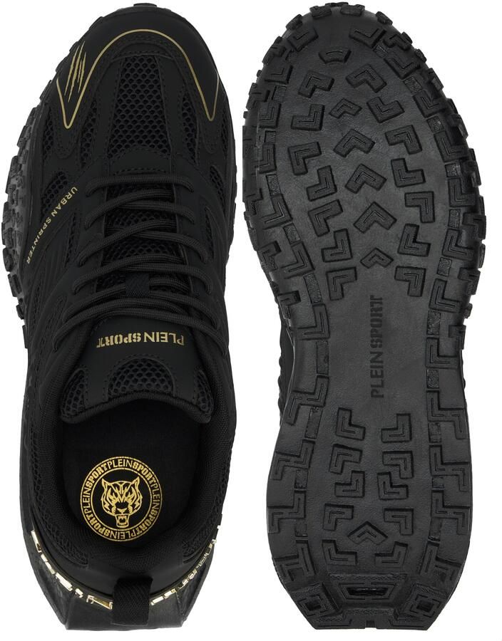 Plein Sport Sneakers laag 'Urban Sprinter' goud zwart - Foto 4
