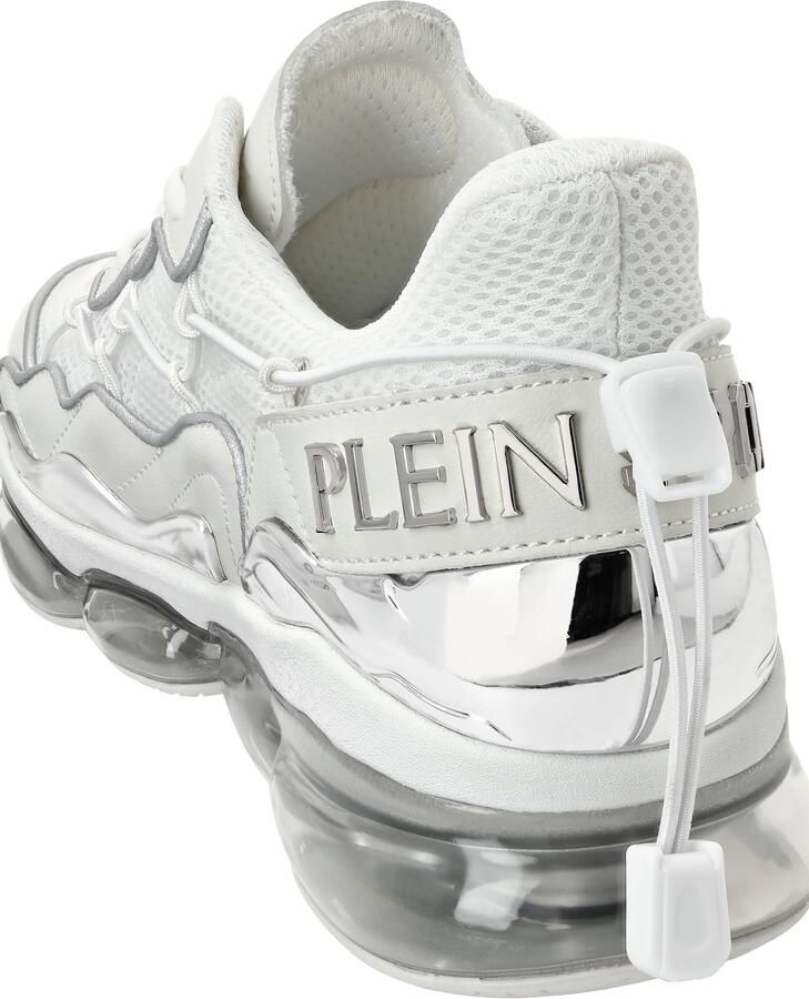 Plein Sport Sneakers laag zilver wit - Foto 2