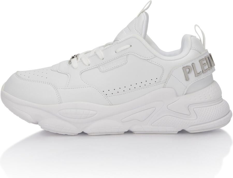 Plein Sport Sneakers laag zilver wit