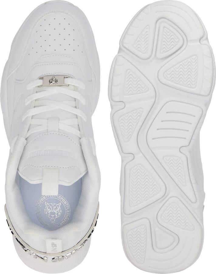 Plein Sport Sneakers laag zilver wit - Foto 5
