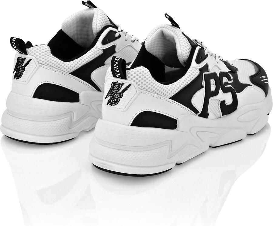 Plein Sport Sneakers laag zwart wit - Foto 4