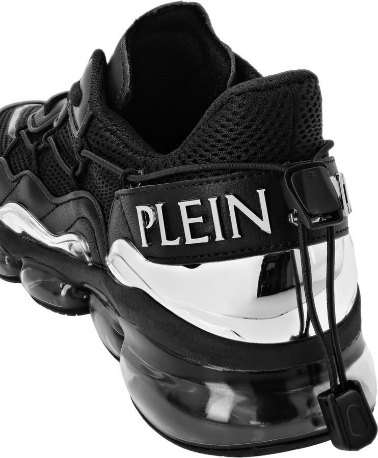 Plein Sport Sneakers laag zwart wit - Foto 2