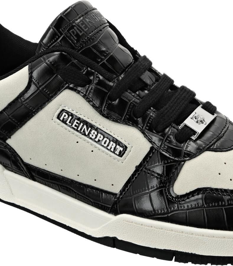 Plein Sport Sneakers laag zwart wit offwhite - Foto 3