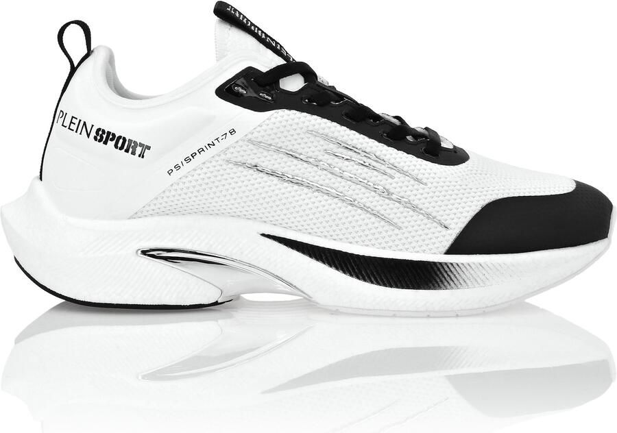 Plein Sport Sneakers laag zwart zilver wit