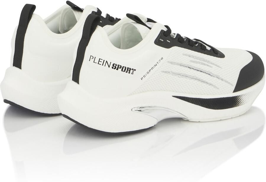 Plein Sport Sneakers laag zwart zilver wit - Foto 4