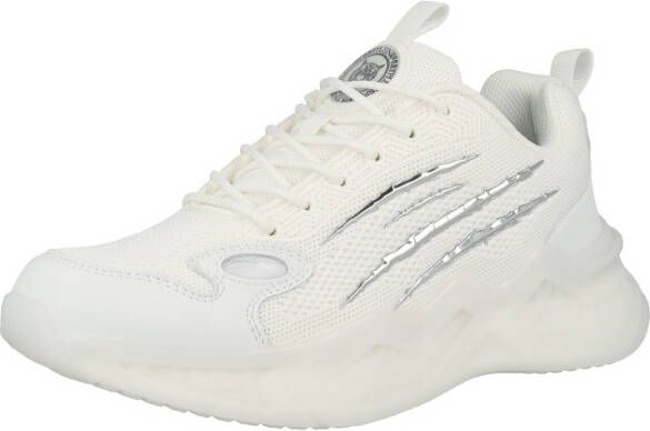 Plein Sport Sneakers laag zilver wit