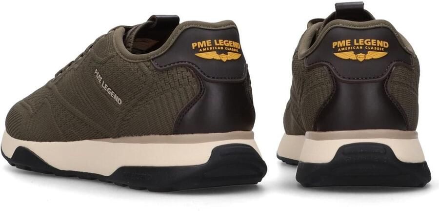 PME Legend Sneakers laag 'Latch sneaker in 3D knit' groen - Foto 3