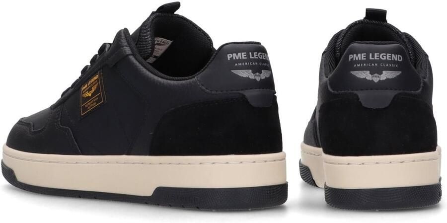 P.M.E. Porter CS-10 Black A00 Sneakers Zwart Leer Heren Zwart - Foto 15
