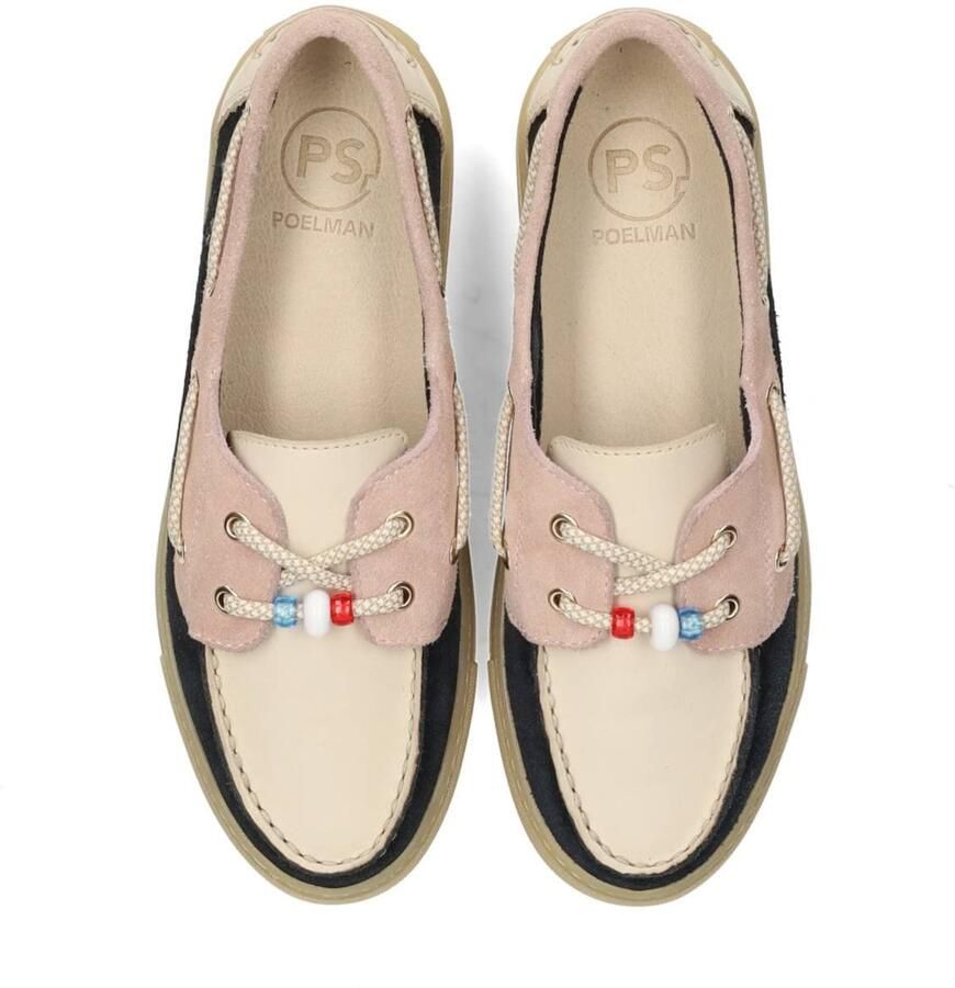 Poelman Mocassins ' SILK Damen Loafer' blauw - Foto 5