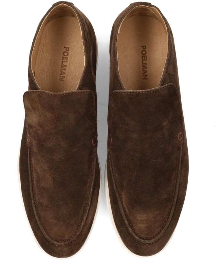 Poelman Mocassins ' TIVOLI Herren Loafer' bruin - Foto 4