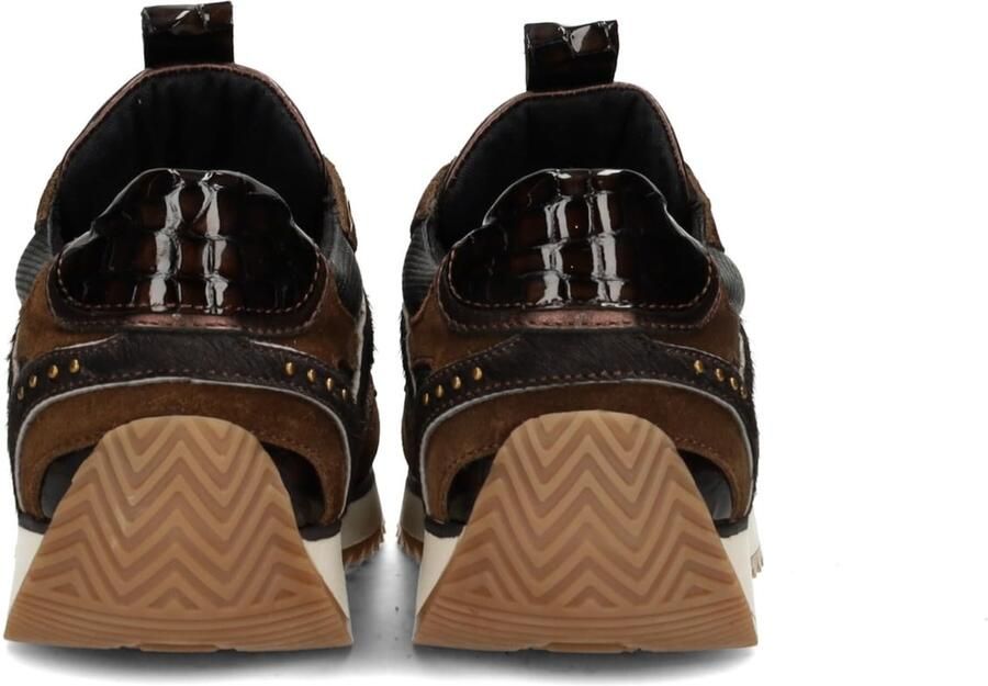 Poelman Sneakers laag ' VALERIA Damen Sneaker' bruin - Foto 6