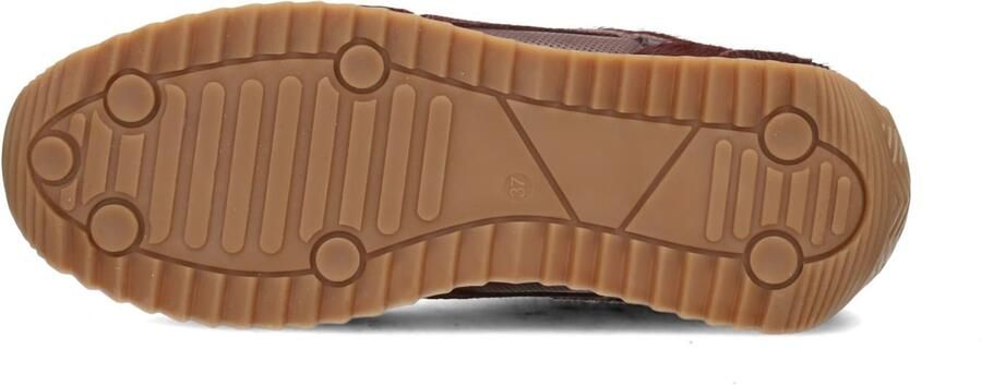 POSH by Poelman Sneakers Valeria 59 Bruin Bordeaux Rood - Foto 6