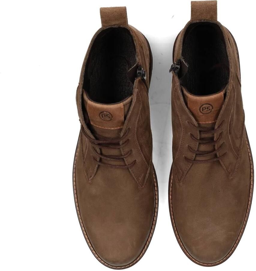 Poelman Veterboots ' NICK Herren Schnürschuhe' bruin - Foto 2
