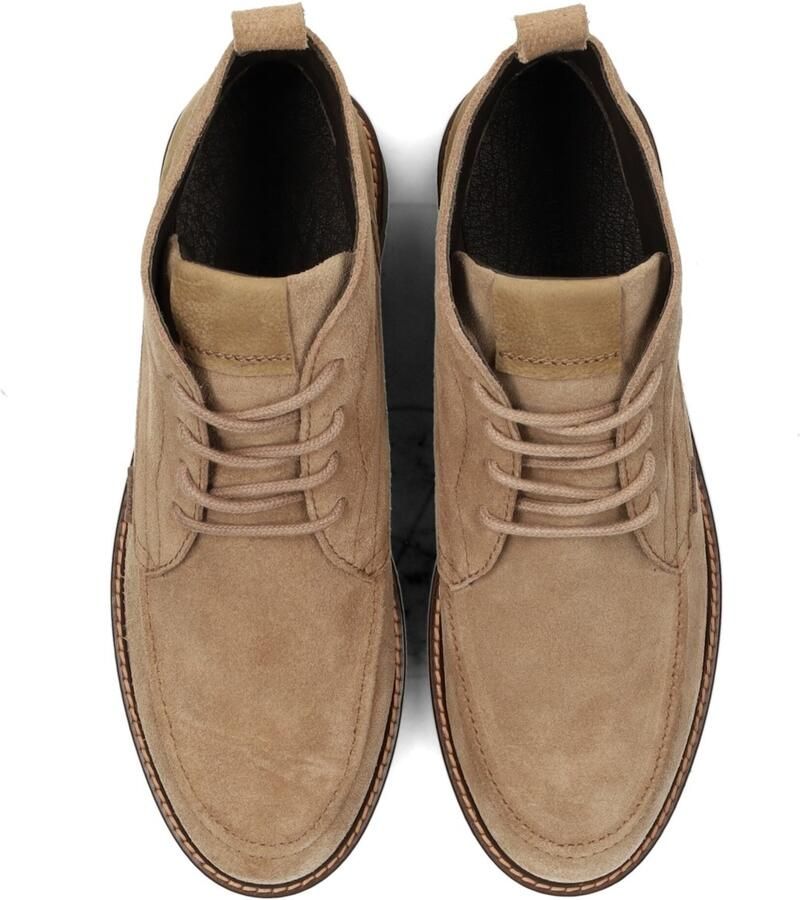 Poelman Veterboots ' NICK Herren Schnürschuhe' donkerbeige - Foto 3