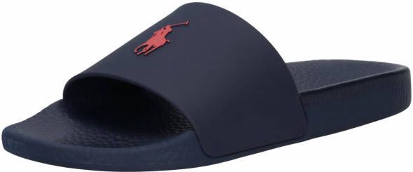 Polo Ralph Lauren Pool Slide Sandalen Schoenen navy red maat: 46 beschikbare maaten:41 42 43 44 45 46 - Foto 16