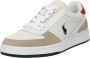 POLO Ralph Lauren Polo Court sneakers wit rood - Thumbnail 2