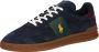POLO RALPH LAUREN Ralph Lauren Lage Sneakers Heren Heritage Area Maat: 42 Materiaal: Suède Kleur: Blauw - Thumbnail 5