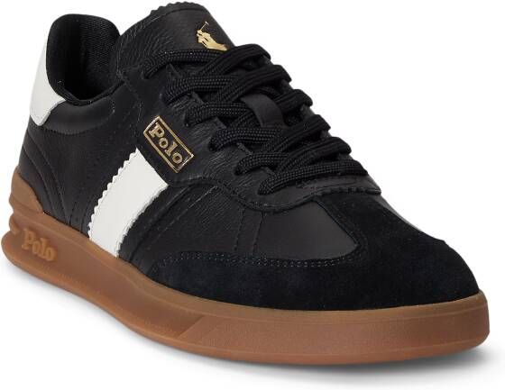 Polo Ralph Lauren Sneakers van leer met vetersluiting model 'HTR Aera'