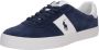 POLO Ralph Lauren suède sneakers donkerblauw - Thumbnail 2