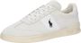POLO RALPH LAUREN Ralph Lauren Lage Sneakers Dames Hrt Aera Pp Low Top Lace Maat: 39 Materiaal: Suède Kleur: Wit - Thumbnail 4