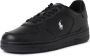 POLO RALPH LAUREN Ralph Lauren Lage Sneakers Heren Masters Court Low Top Maat: 42 Materiaal: Leer Kleur: Zwart - Thumbnail 7