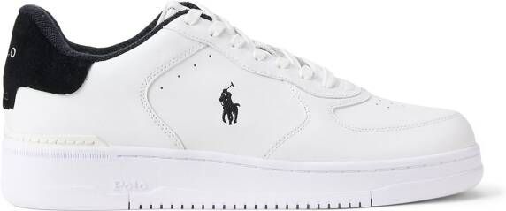 Polo Ralph Lauren Leren sneakers met logostitching model 'MASTERS'