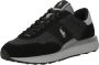 POLO Ralph Lauren Train 89 leren sneakers zwart - Thumbnail 4