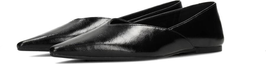 Posh by Poelman Feline dames ballerina. Zwart - Foto 5
