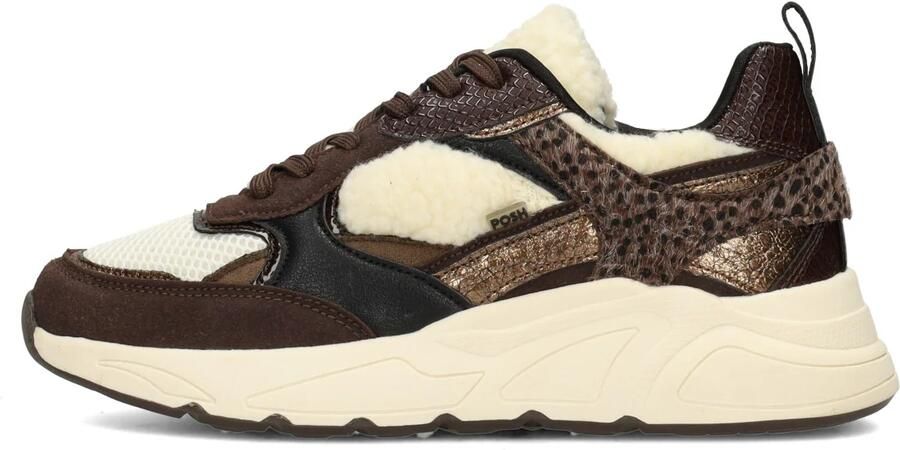 POSH by Poelman CARO Dames Sneakers Bordeaux met combinatie - Foto 5