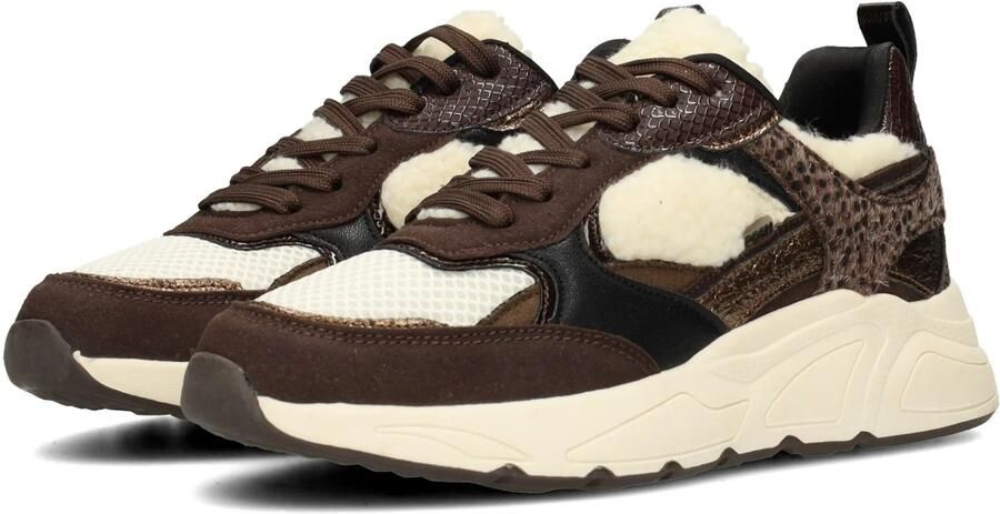 POSH by Poelman CARO Dames Sneakers Bordeaux met combinatie - Foto 2