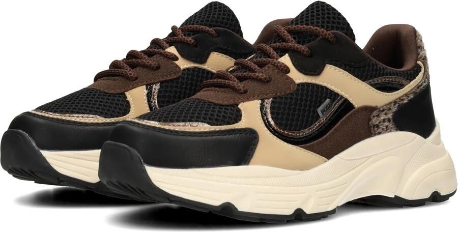 POSH by Poelman ANGY Dames Sneakers Zwart met combinatie - Foto 2