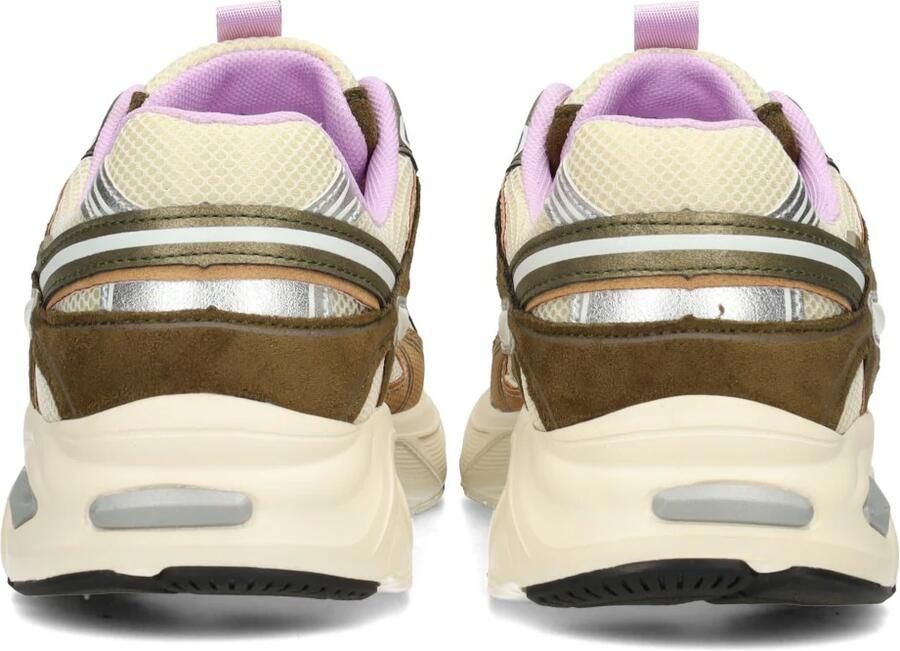 POSH by Poelman GINNY Dames Sneakers Beige met combinatie - Foto 3
