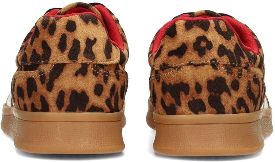 POSH by Poelman Sneakers laag 'Kaia' bruin donkerbruin zwart wit - Foto 3