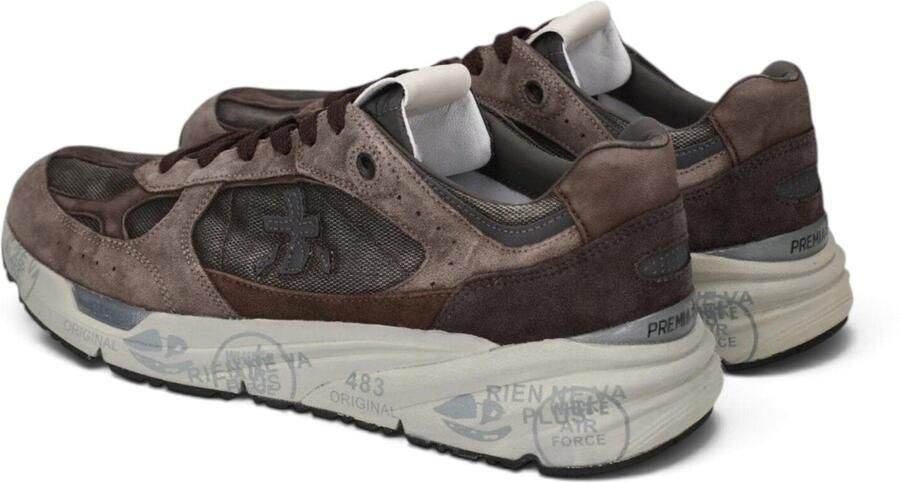 Premiata Sneakers laag 'MASE25 8421 BROWN' bruin - Foto 3