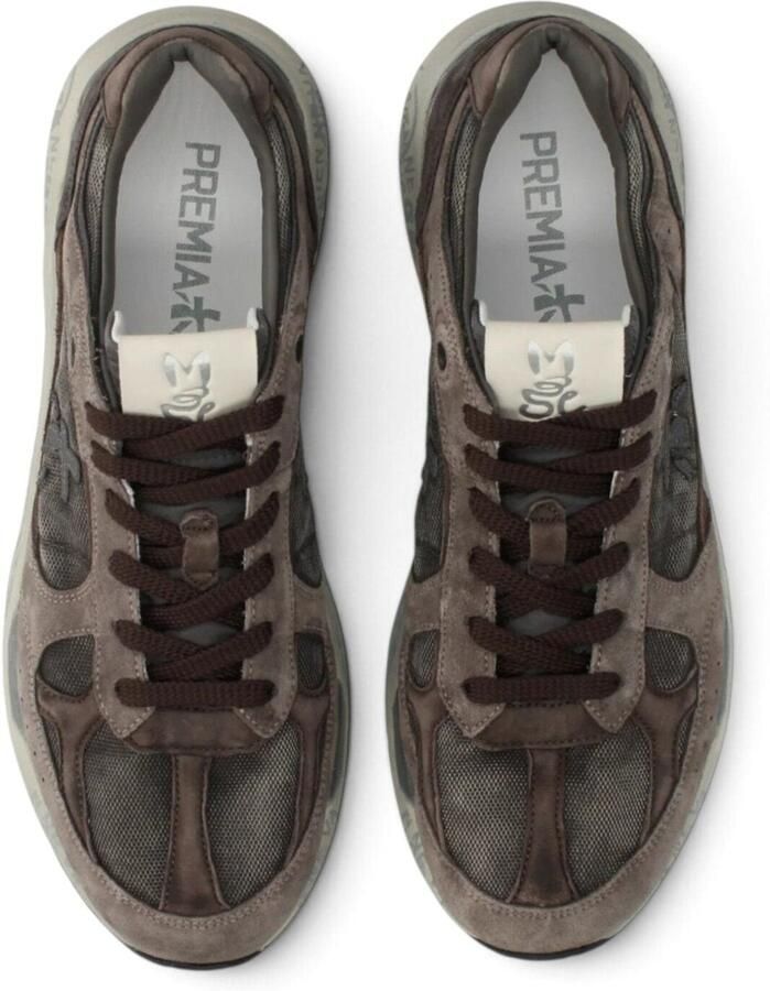 Premiata Sneakers laag 'MASE25 8421 BROWN' bruin - Foto 2