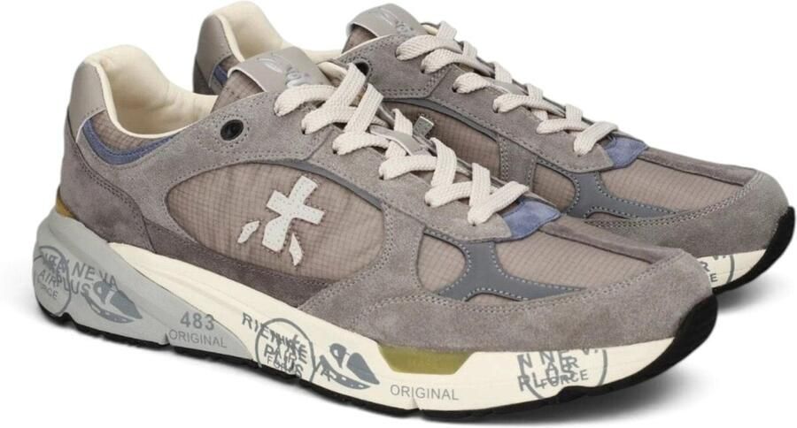 Premiata Sneakers laag 'MASE25 8429 GREY' grijs - Foto 4