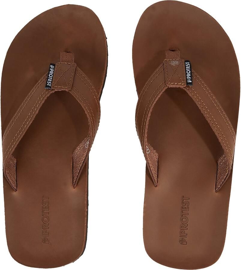 Protest PRTRhossi Slippers Heren Kunstleer Bruin Coconut - Foto 2