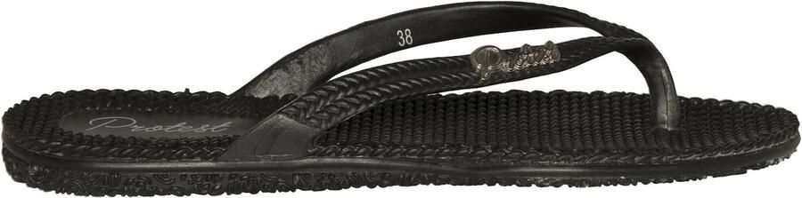 Protest STAMP Slippers Dames Oranje True Black - Foto 2