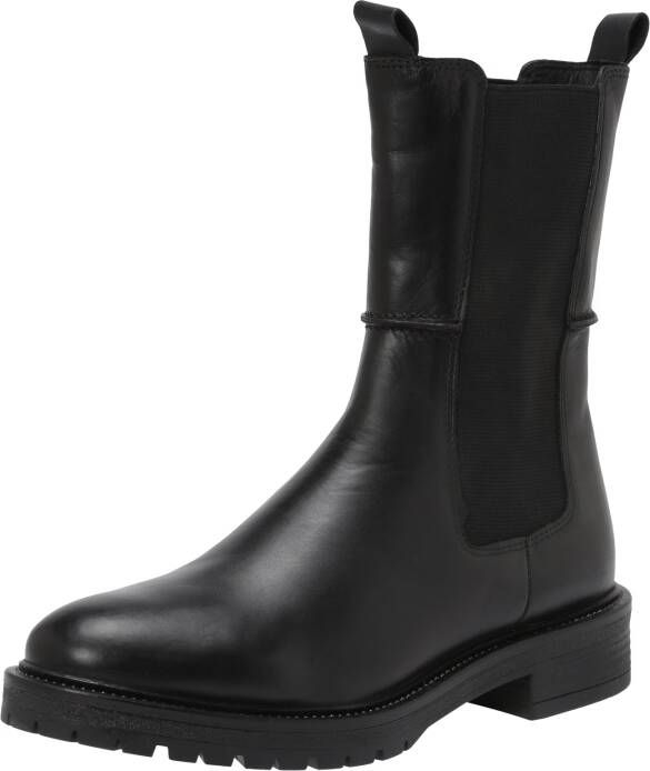 PS Poelman Dungaball leren chelsea boots zwart