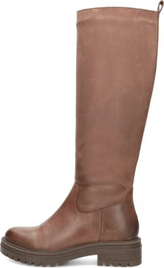 PS Poelman Monk leren hoge laarzen bruin - Foto 3