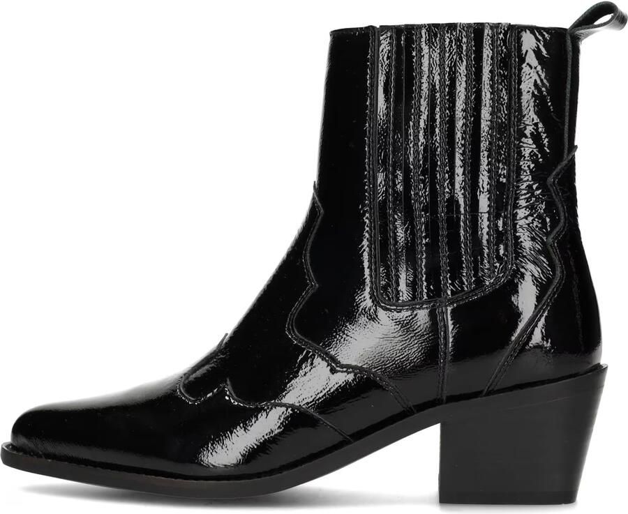 PS Poelman Tartor lakleren cowboylaarzen zwart - Foto 2