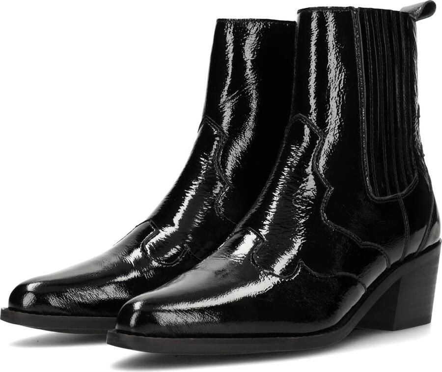 PS Poelman Tartor lakleren cowboylaarzen zwart - Foto 3
