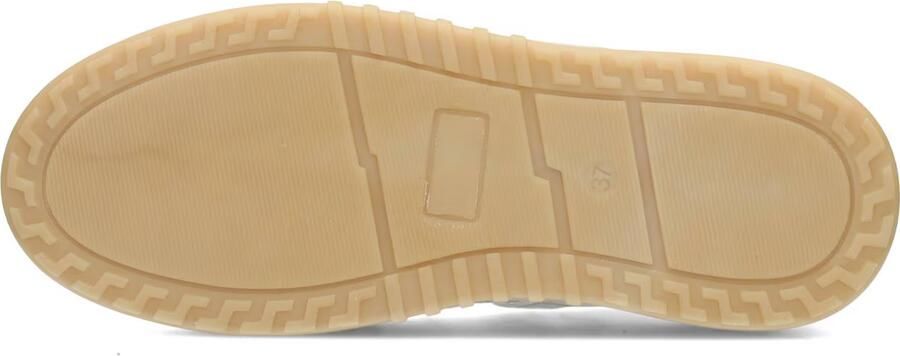 PS Poelman Sneakers laag 'ANEMONE' beige goud wit - Foto 8