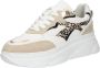 POELMAN Lpjana-06poe beige white platino Wit Leer Lage sneakers Dames - Thumbnail 3