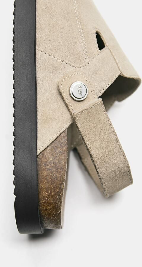 Pull&Bear Clogs taupe - Foto 3