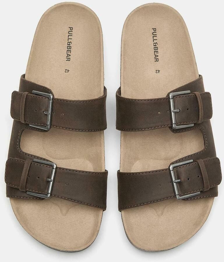 Pull&Bear Muiltjes bruin - Foto 2
