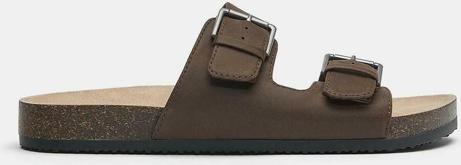 Pull&Bear Muiltjes bruin - Foto 4